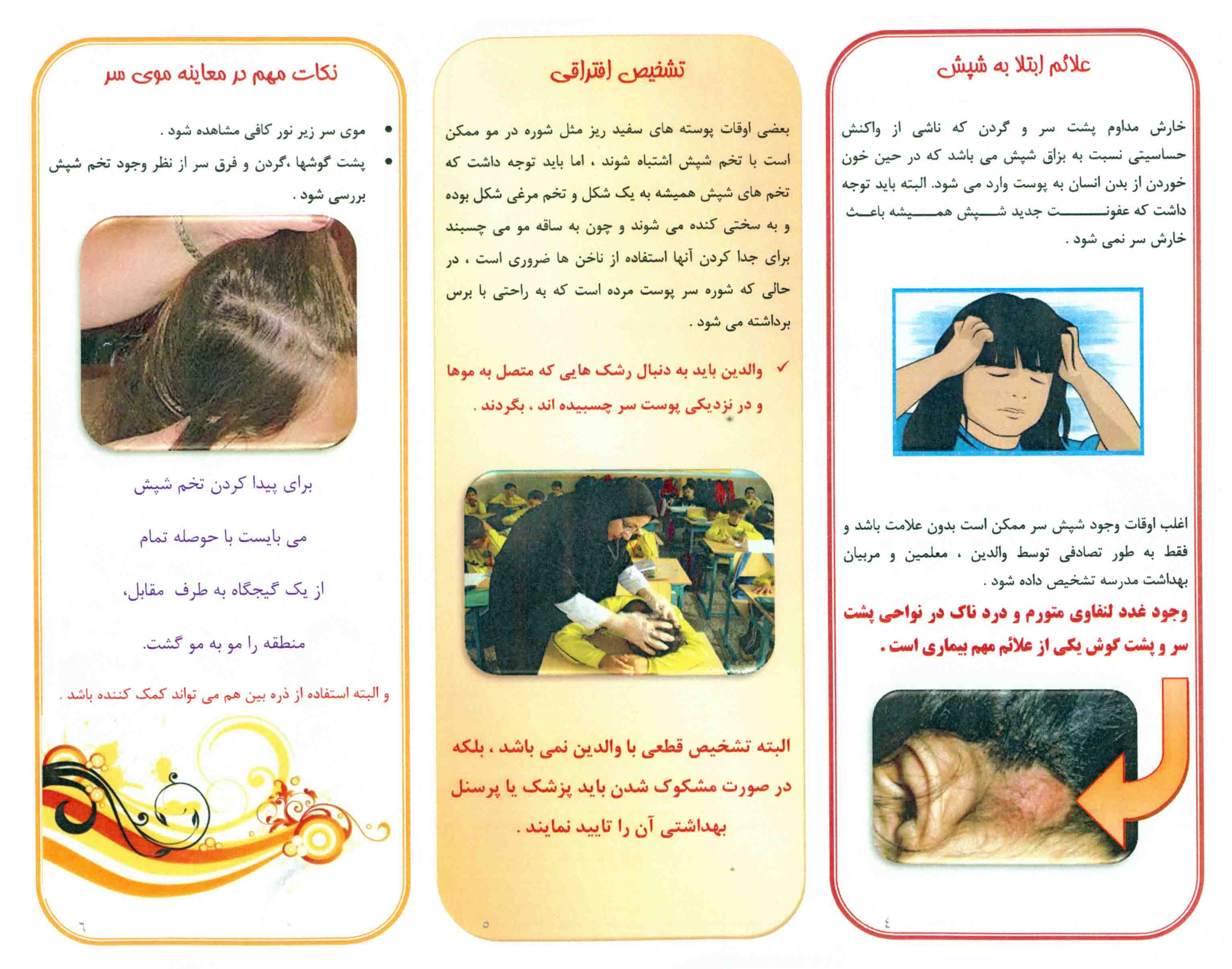 صفحه چهارم بروشور